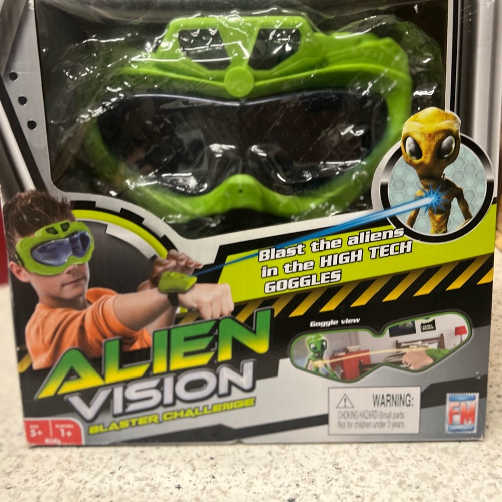 Alien Vision Blaster Challenge Goggles